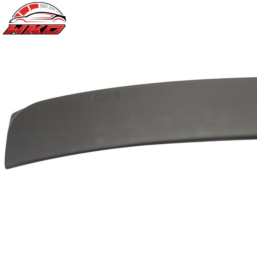 Fits 02-08 BMW E65 7 Series Pre LCI AC Style Matte Black Rear Roof Spoiler Wing