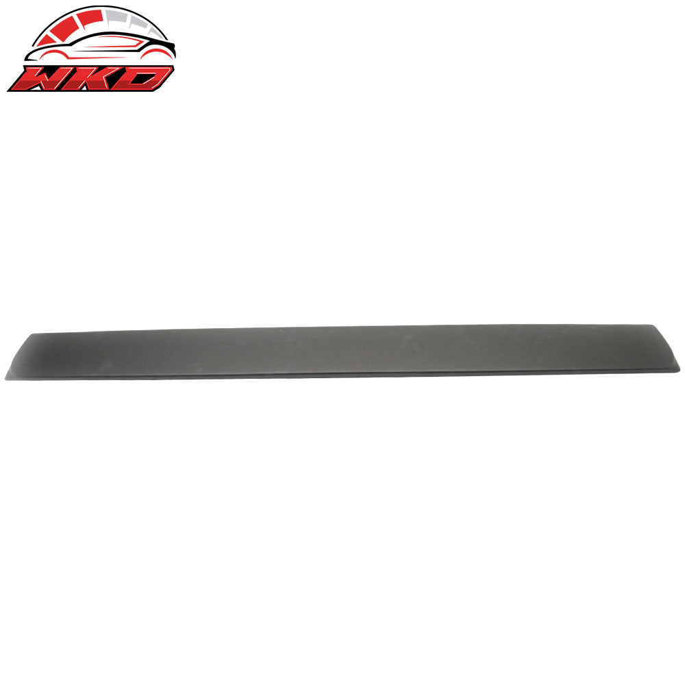 Fits 02-08 BMW E65 7 Series Pre LCI AC Style Matte Black Rear Roof Spoiler Wing