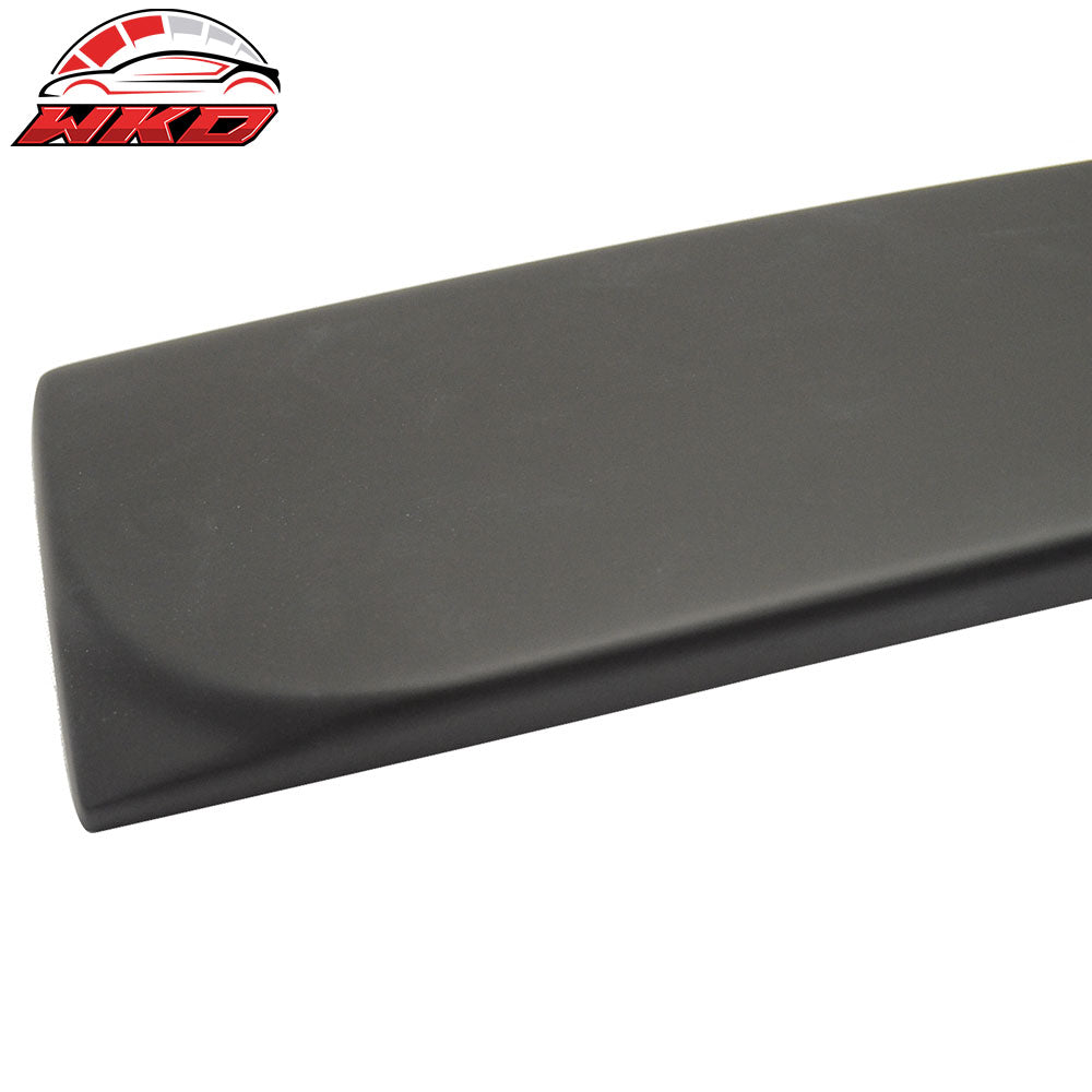 Fits 02-08 BMW E65 7 Series Pre LCI AC Style Matte Black Rear Roof Spoiler Wing