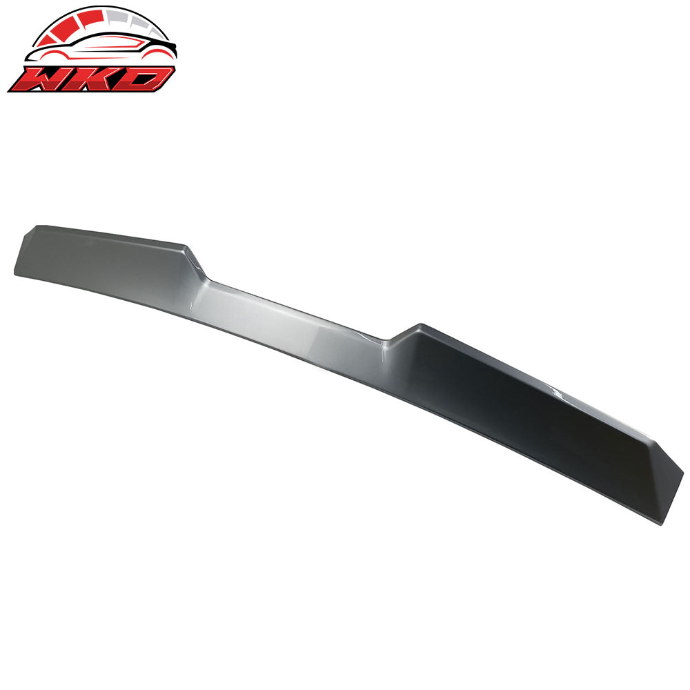 Fits 22-25 Subaru WRX 5th V Style Rear Roof Spoiler Wing Painted #G1U Ice Silver