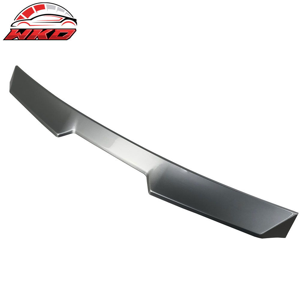 Fits 22-25 Subaru WRX 5th V Style Rear Roof Spoiler Wing Painted #G1U Ice Silver