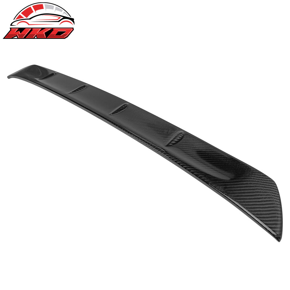 Fits 20-25 Toyota GR Supra J29 5th Real Carbon Fiber Rear Roof Window Spoiler