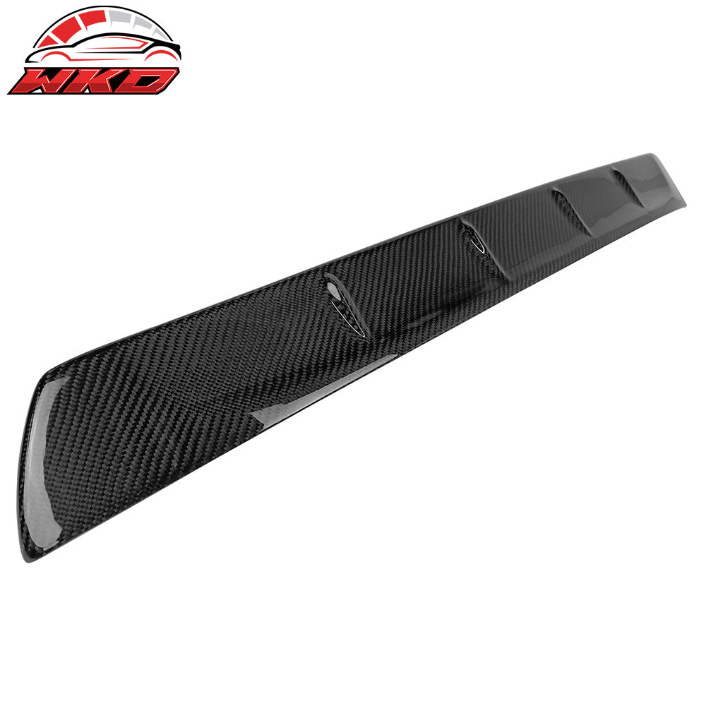 Fits 20-25 Toyota GR Supra J29 5th Real Carbon Fiber Rear Roof Window Spoiler