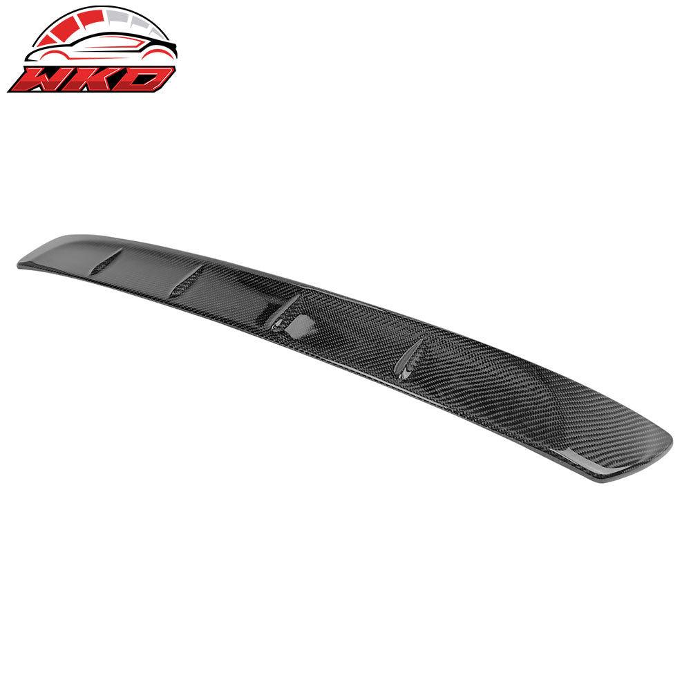 Fits 20-25 Toyota GR Supra J29 5th Real Carbon Fiber Rear Roof Window Spoiler