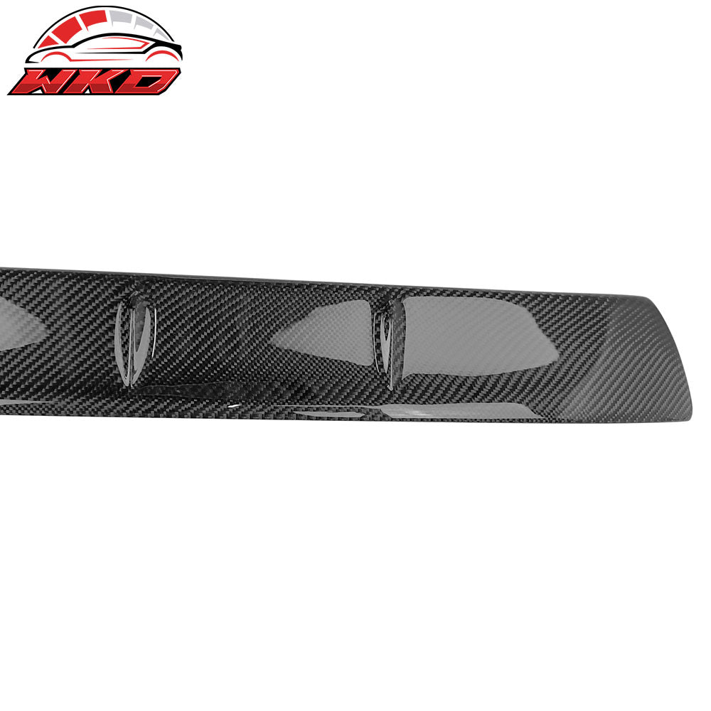 Fits 20-25 Toyota GR Supra J29 5th Real Carbon Fiber Rear Roof Window Spoiler