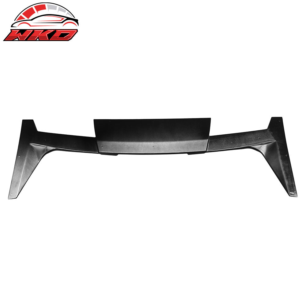 Fits 16-25 Tesla Model X ST Style Rear Top Roof Window Spoiler Wing Gloss Black