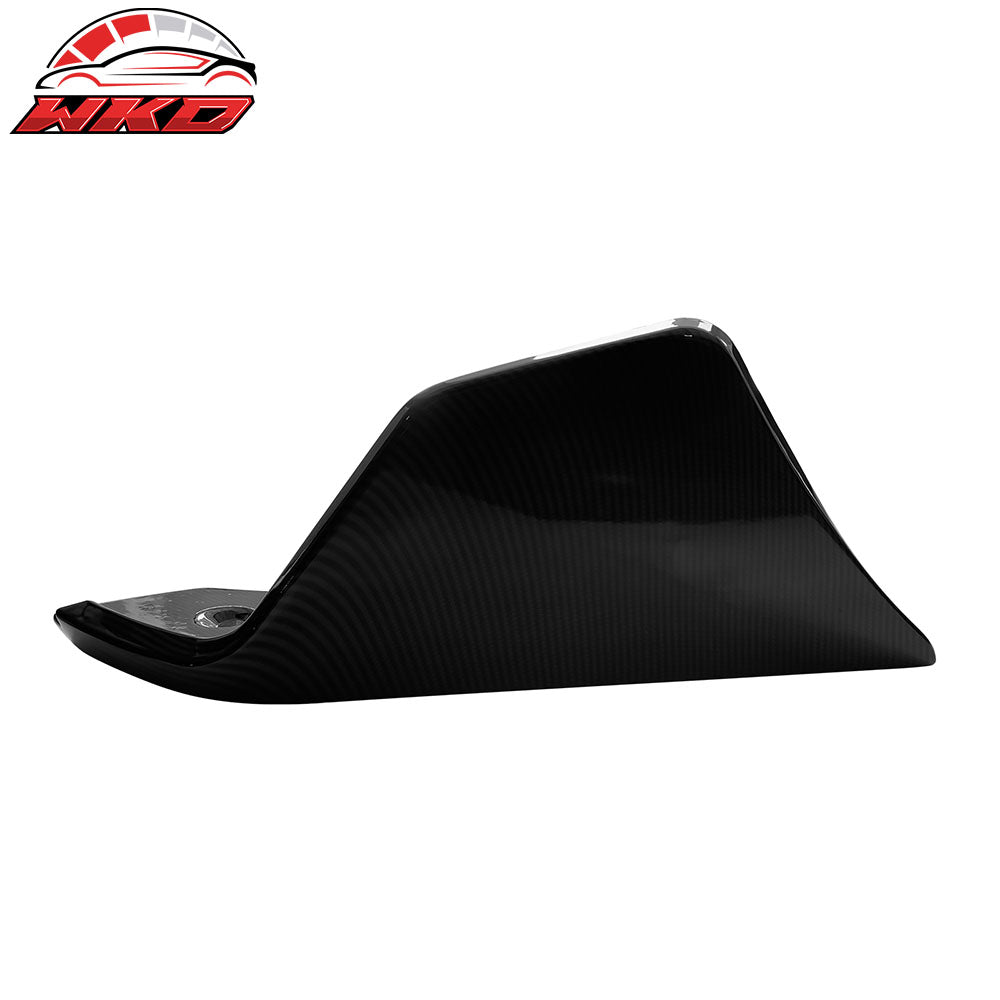 Fits 20-25 Toyota GR Supra A90 A91 Rear Bumper Splitters AG Carbon Fiber Print