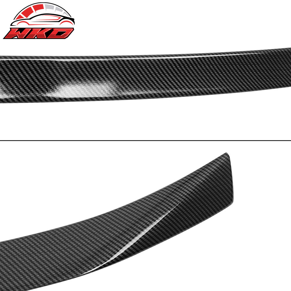Fits 24-26 Honda Prologue IKON Style Rear Middle Spoiler Carbon Fiber Print ABS