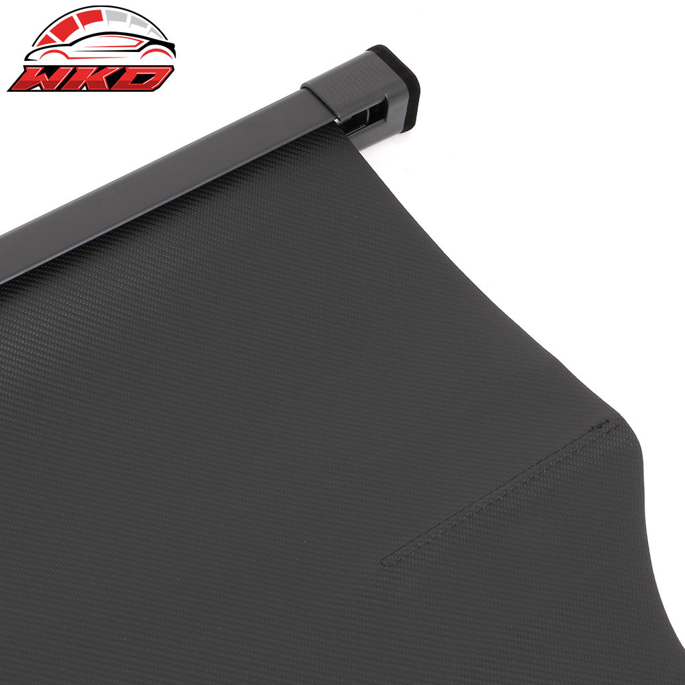 Fits 22-25 Kia EV6 Retractable Rear Trunk Cargo Cover Shade Carbon Fiber Print