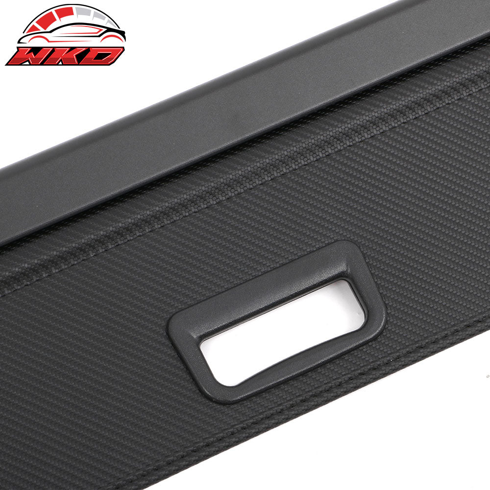 Fits 24-26 Buick Envista Carbon Fiber Print Retractable Rear Trunk Cargo Cover