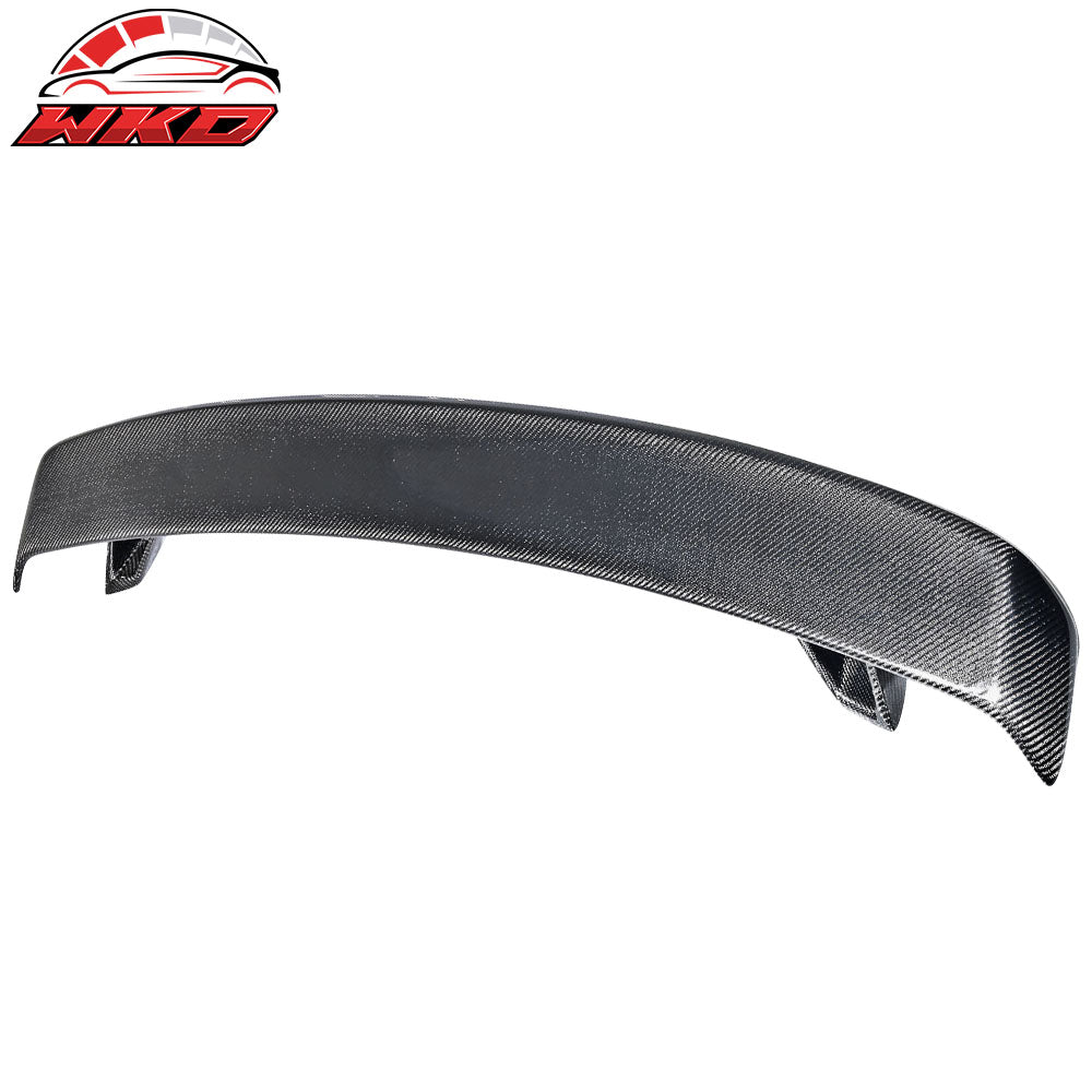 Universal Racing Rear Trunk Lid Spoiler Wing Lip Carbon Fiber CF