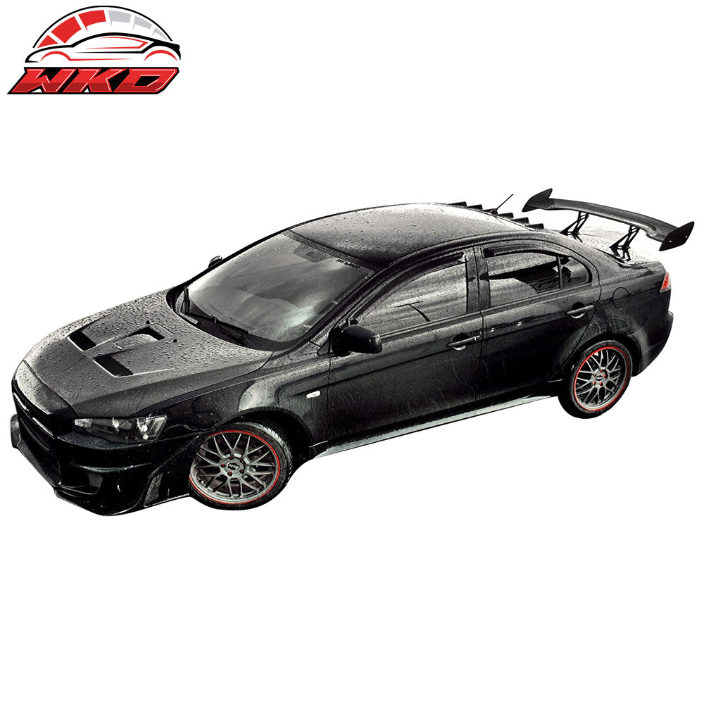 Fits Dodge 57" JDM GT Style Racing Rear Trunk Spoiler Adjustable Wing Unpainted