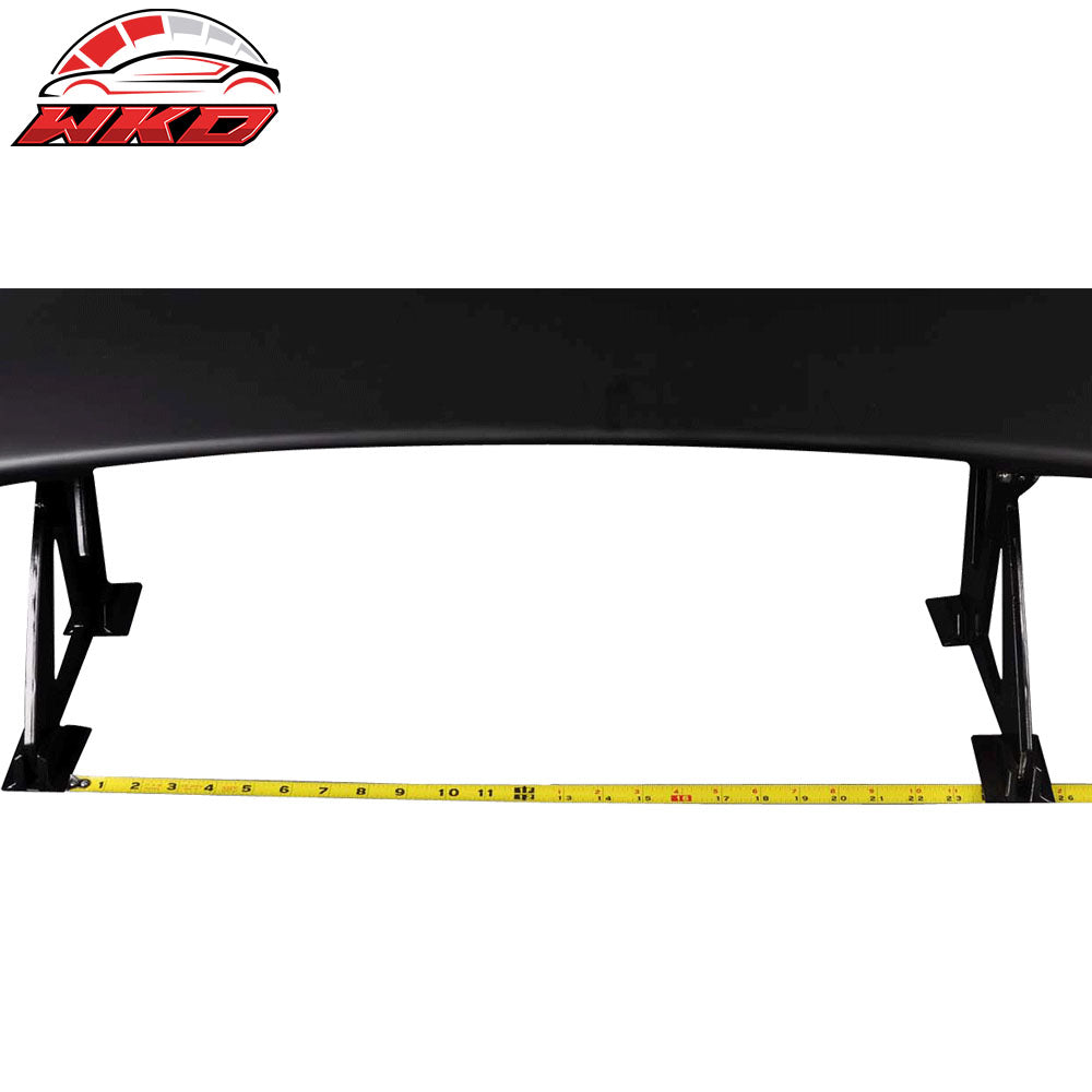 Fits Toyota 57" JDM GT Style Racing Rear Trunk Spoiler Adjustable Wing Unpainted