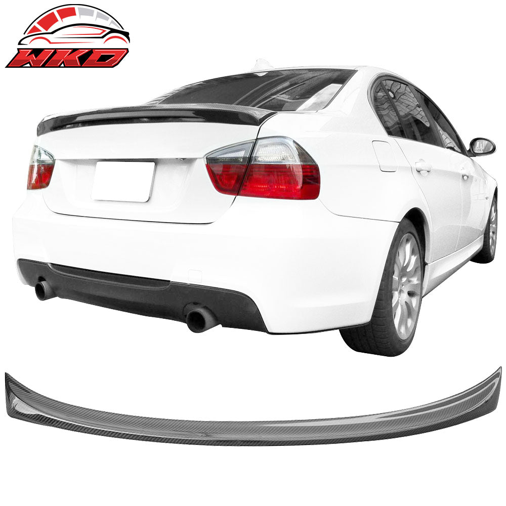 Fits 06-11 BMW 3 Series E90 Sedan AC Style Rear Trunk Spoiler Carbon Fiber CF