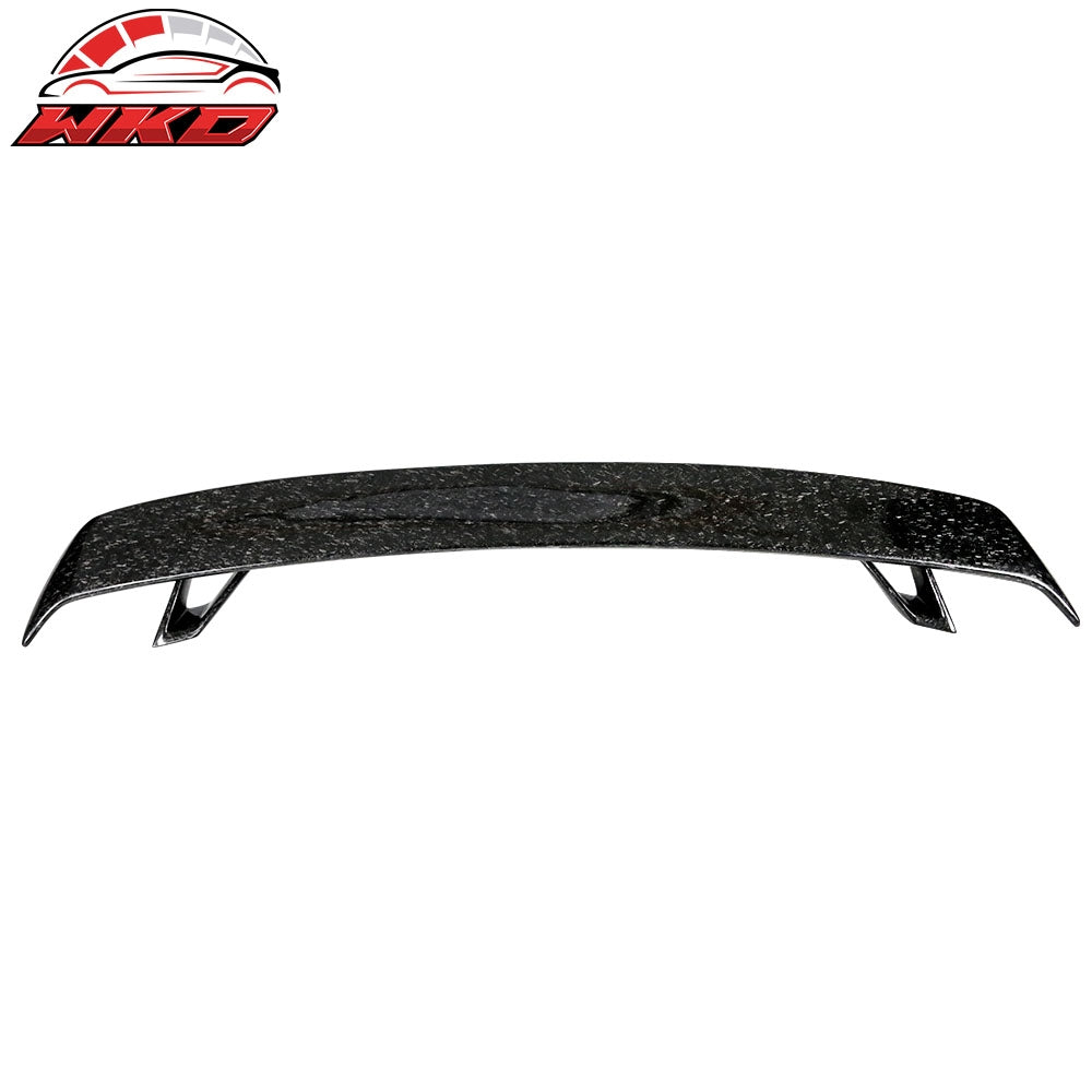 Universal Racing Rear Trunk Spoiler Lip Wing Added on Forged Carbon Fiber CF | Wholesale