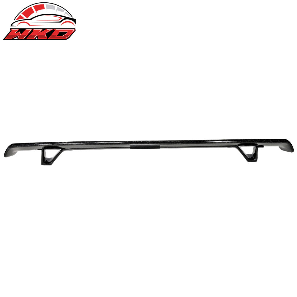 Universal Racing Rear Trunk Spoiler Lip Wing Added on Forged Carbon Fiber CF