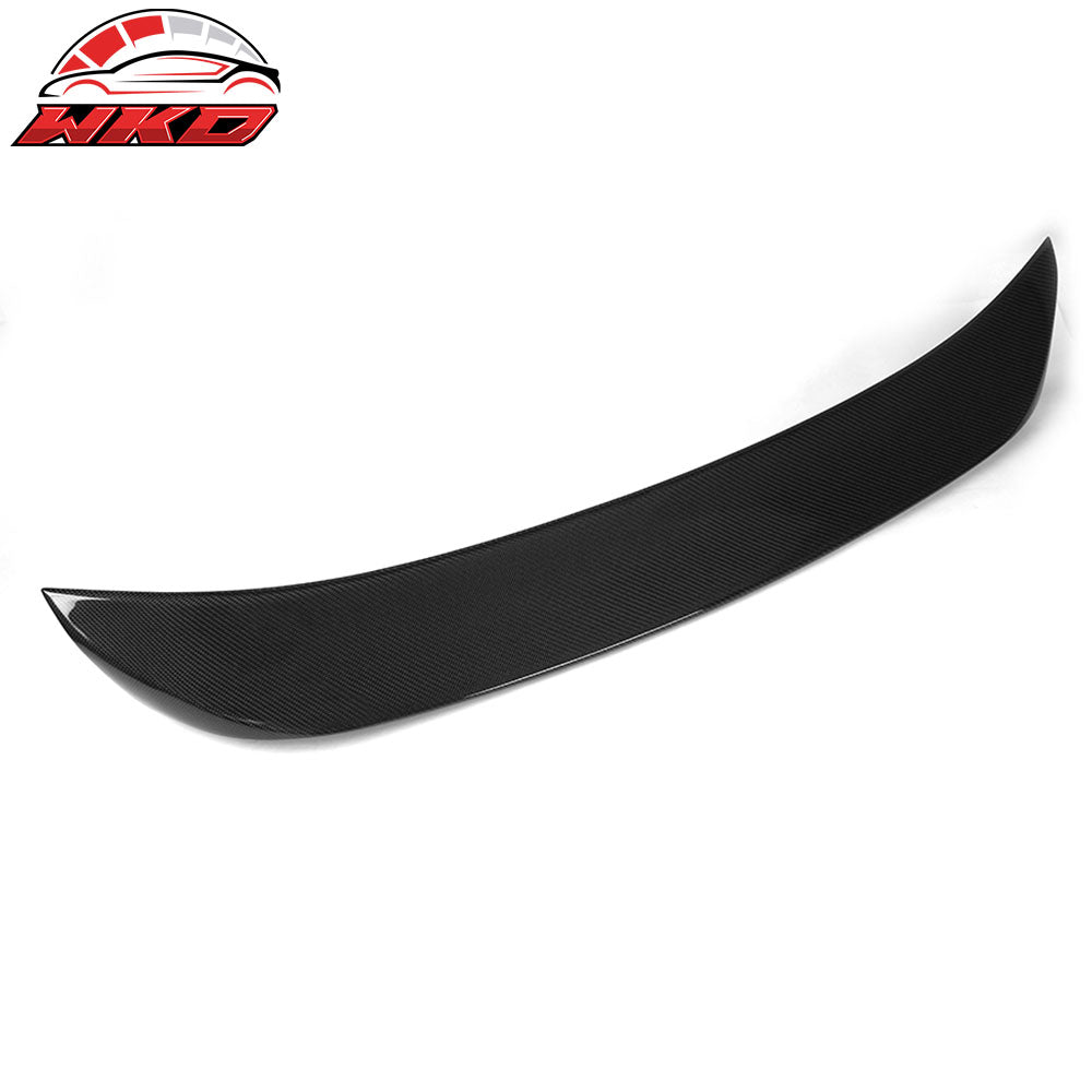 Fits 11-16 BMW 5 Series F10 & M5 HM Style Rear Trunk Spoiler Matte Carbon Fiber