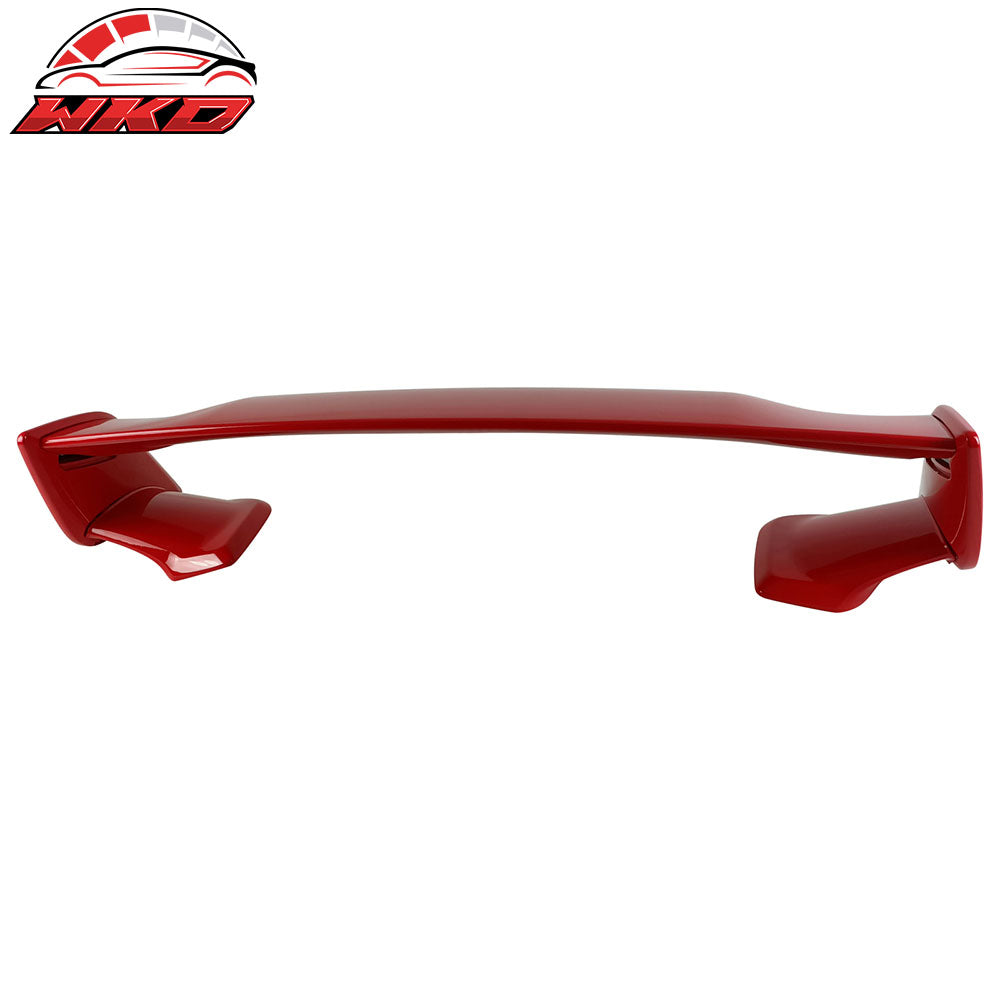 Fits 15-21 Subaru WRX & STI Style 5PCS Rear Trunk Spoiler Painted #M7Y Pure Red