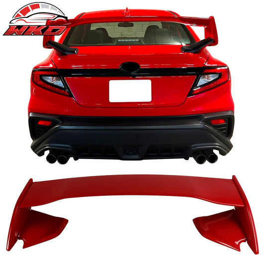 22-26 Subaru WRX 5th VB STI Style Rear Trunk Spoiler Painted #DCK Red 5PCS | Wholesale