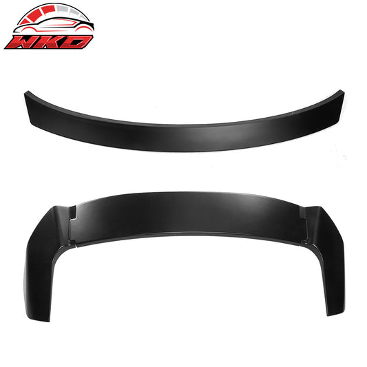 22-24?Hyundai Ioniq 5 Rear Trunk Spoiler + Roof Spoiler Lip Matte Black ABS | Wholesale