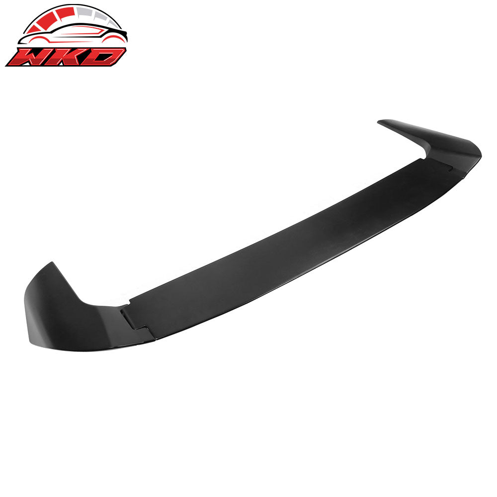 Fits 22-24?Hyundai Ioniq 5 Rear Trunk Spoiler + Roof Spoiler Lip Matte Black ABS