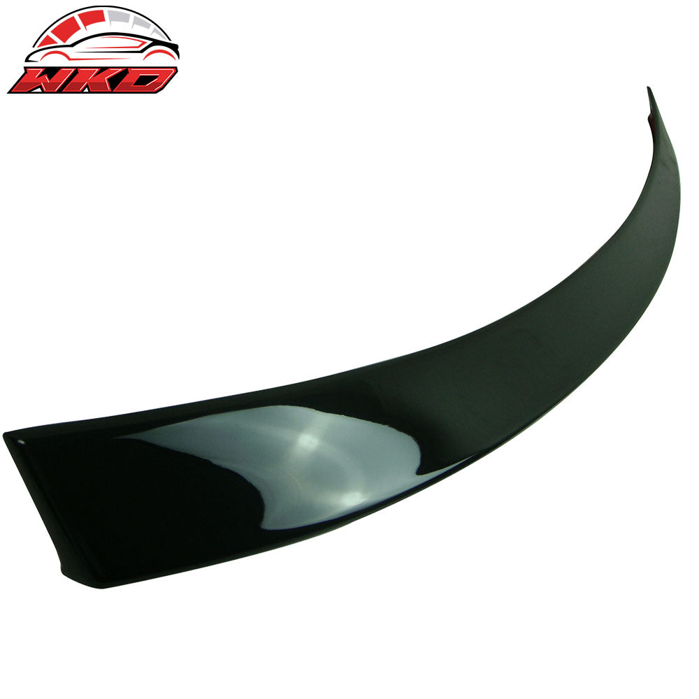 Fits 09-14 Audi A4 Quattro ABT Style Rear Trunk Spoiler Wing Painted #LZ9Y Black