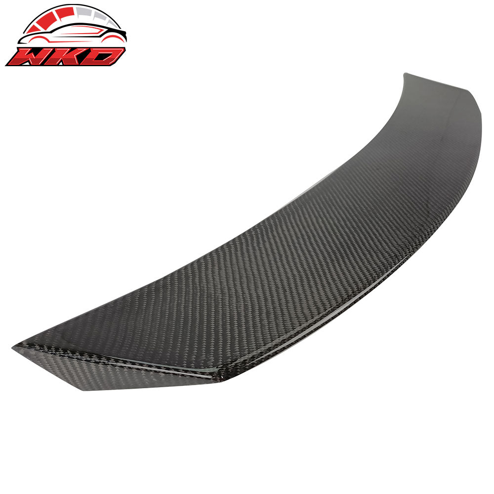 Fits 16-25 Mazda MX-5 Miata 4th V Style Rear Trunk Spoiler Wing Carbon Fiber CF