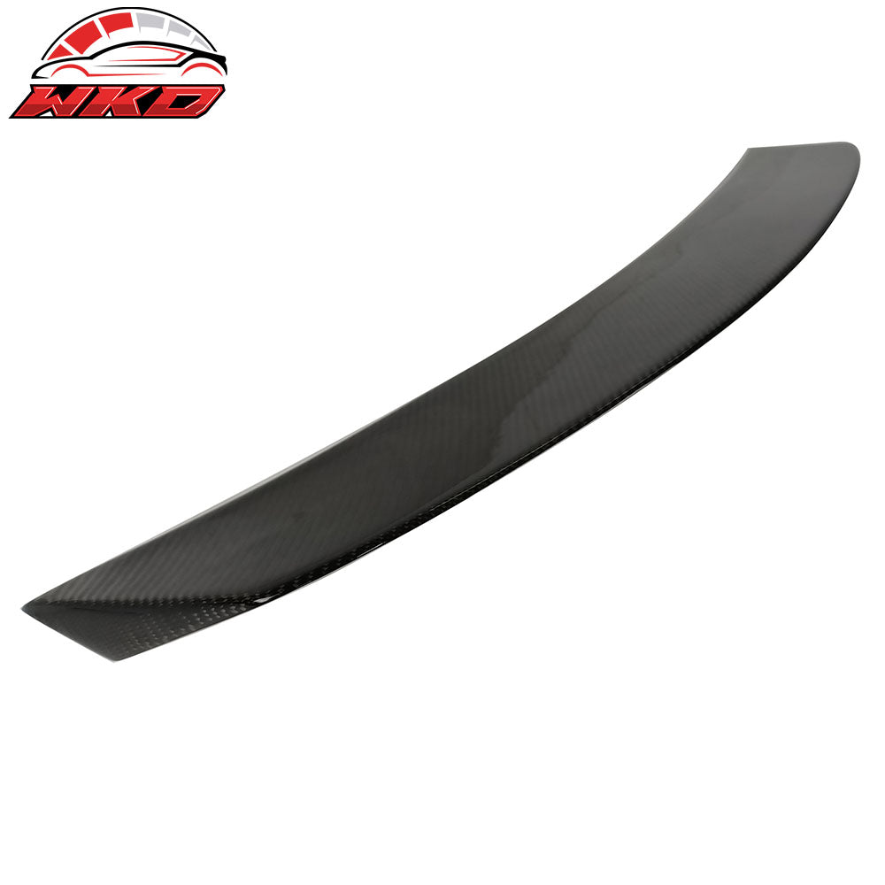 Fits 16-25 Mazda MX-5 Miata 4th V Style Rear Trunk Spoiler Wing Carbon Fiber CF