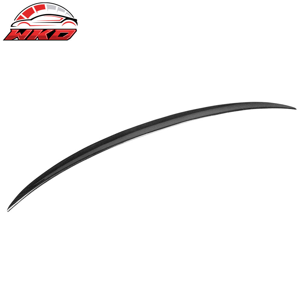 Fits 21-26 BMW G80 M3 M Style Carbon Fiber Rear Trunk Spoiler Wing Decklid CF