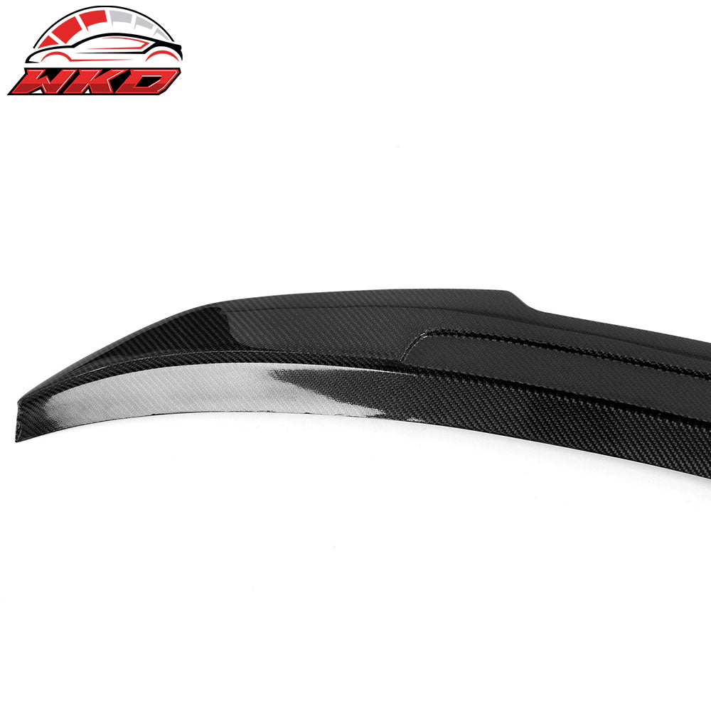 Fits 21-26 BMW G80 M3 PSM Style Rear Trunk Spoiler Wing Real Carbon Fiber