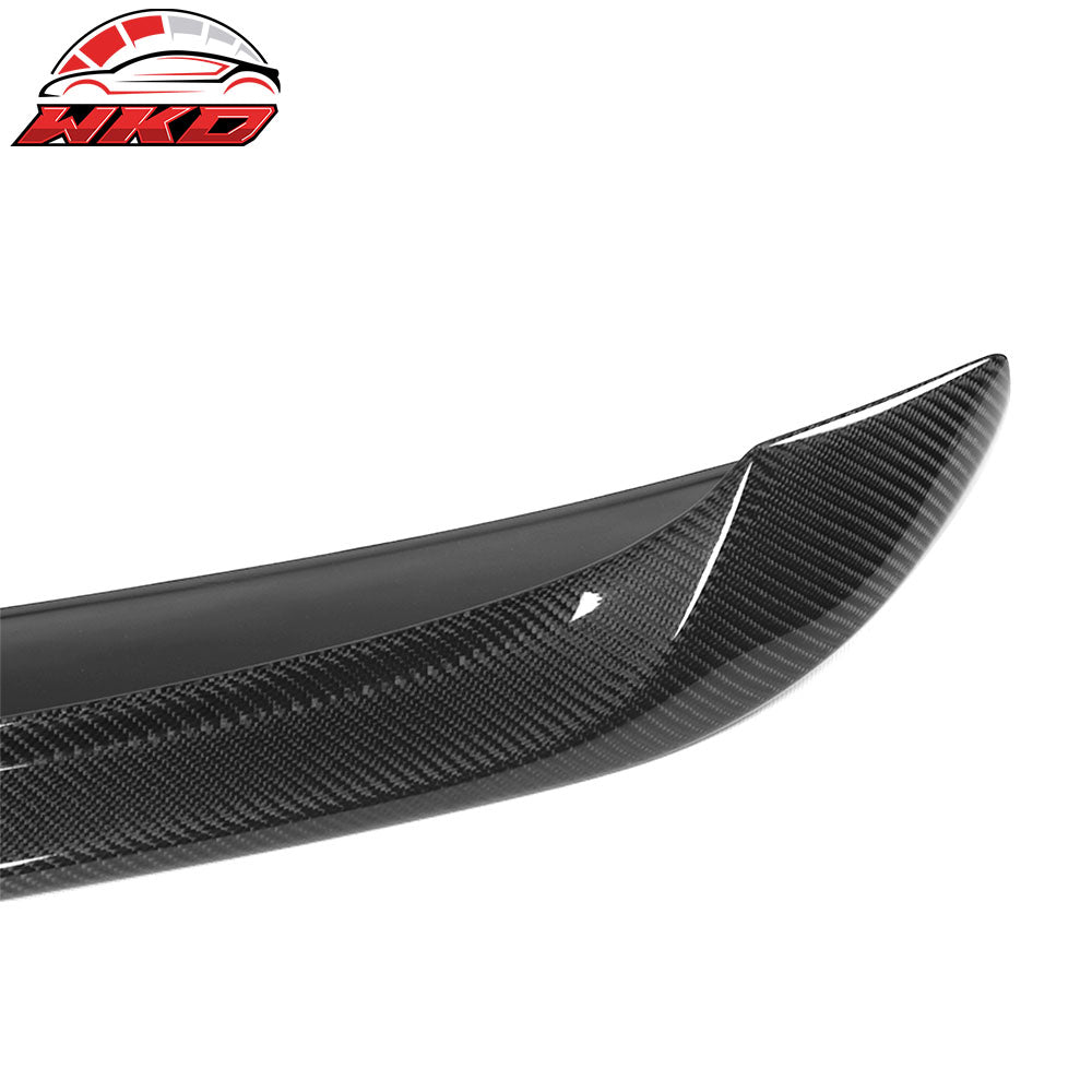 Fits 11-16 BMW F10 M5 HM Rear Trunk Spoiler Wing Carbon Fiber
