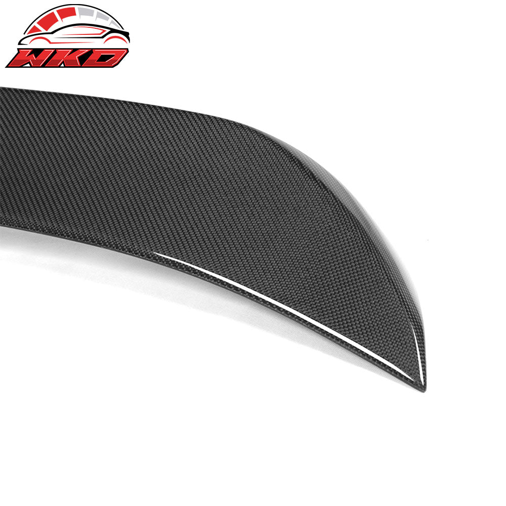 Fits 11-16 BMW F10 M5 HM Rear Trunk Spoiler Wing Carbon Fiber