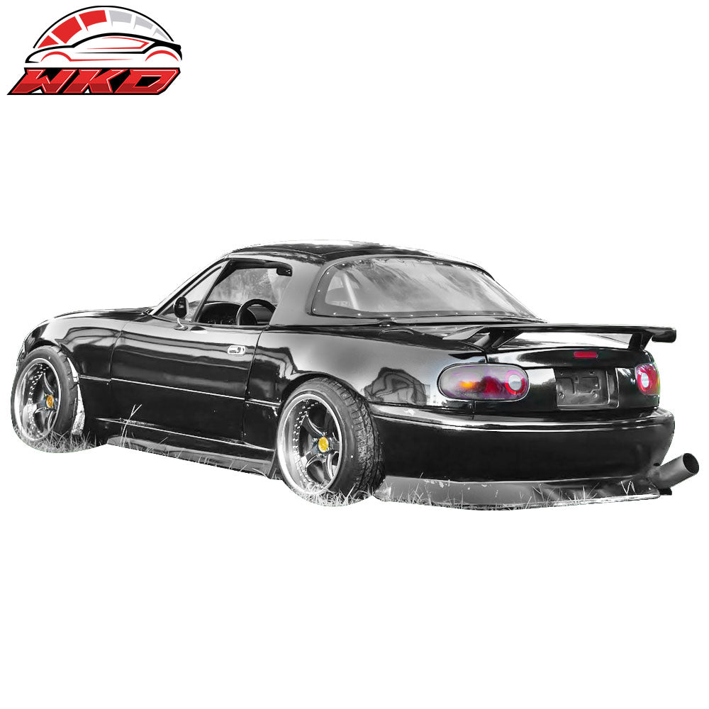 Fits 90-97 Mazda Miata MX-5 Rear Trunk Spoiler Wing Lip CF Carbon Fiber