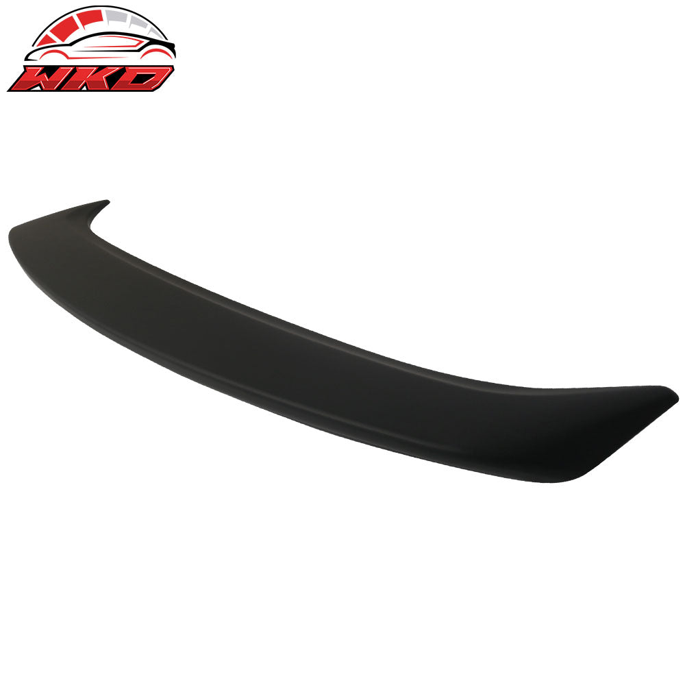 Fits 13-19 Nissan Sentra Rear Trunk Spoiler Wing Lip ABS & LED Light Matte Black