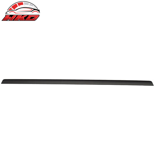 84-86 BMW 5 Series E30 Unpainted Black Rear Trunk Spoiler Wing - PUF | Wholesale