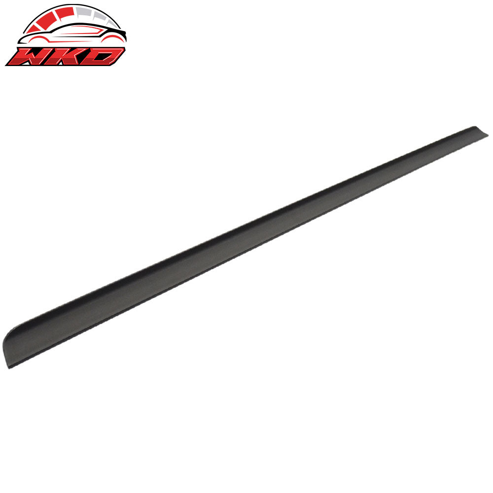 Fits 84-86 BMW 5 Series E30 Unpainted Black Rear Trunk Spoiler Wing - PUF