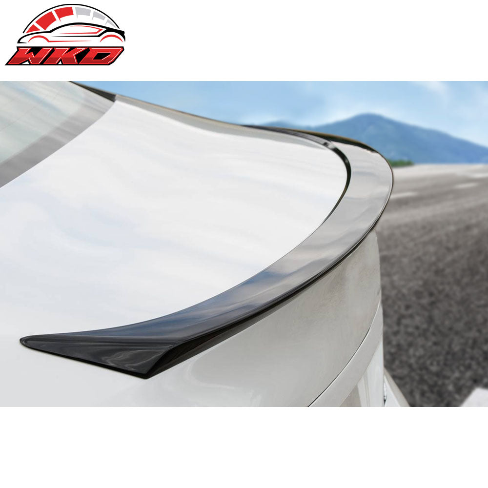 Fits 18-24 Toyota Camry OE Style Flush Mount Unpainted Rear Trunk Wing Spoiler