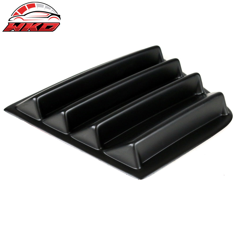 Fits 11-23 Dodge Charger V2 Rear Window Louver + V1 Side Window Louvers Scoop PP
