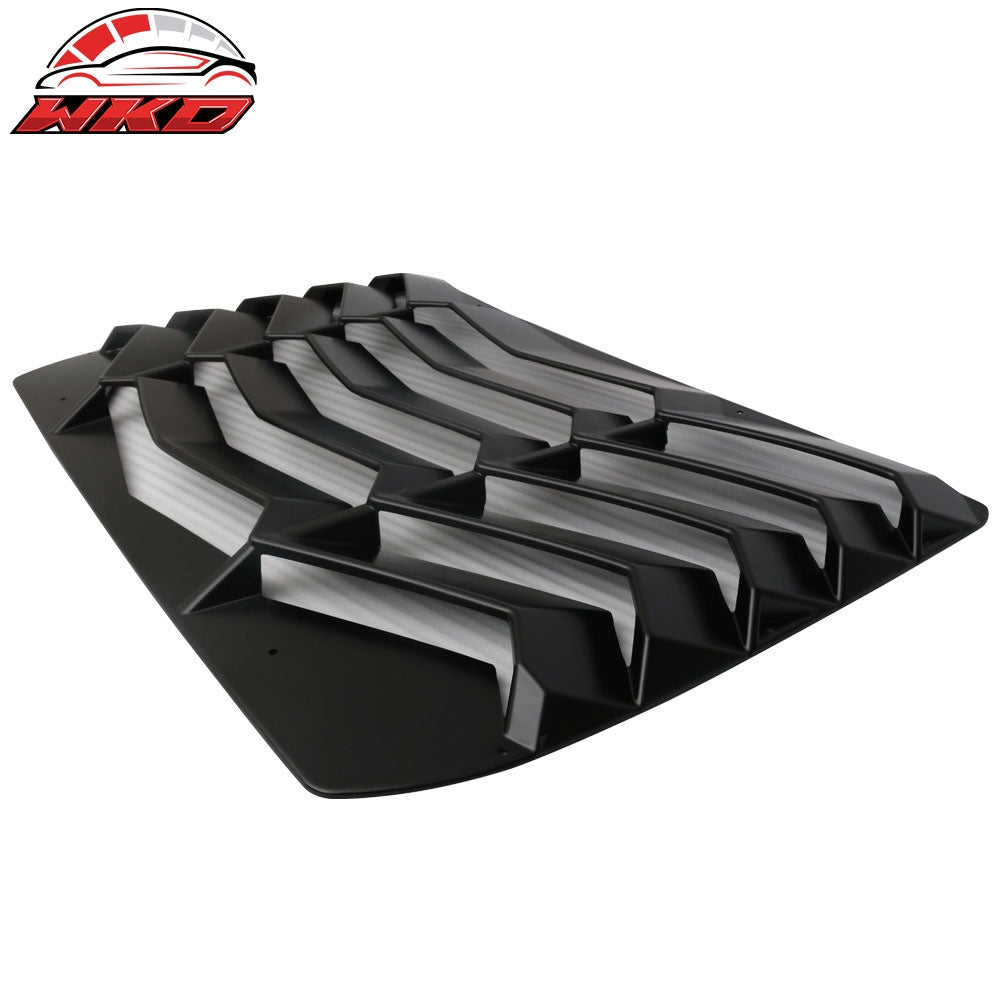 2016-21 Honda Civic Sedan Rear Window Louvers Cover Sun Shade ABS Deflector | Wholesale