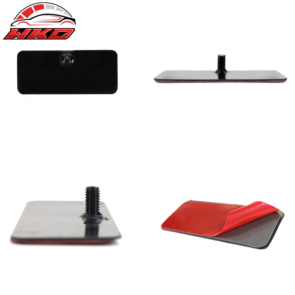 Upgraded Universal Rear Window Louver Installation Hardware (Steel Brackets)