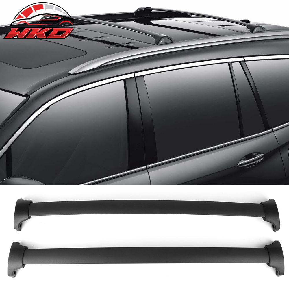 Fits 16-22 Honda Pilot YF5/6 OE Style Aluminum Top Roof Rack Cross Bar Black