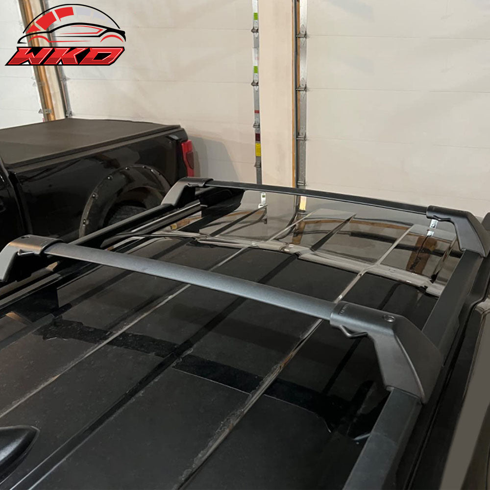 Fits 21-25 Ford Bronco Sport Aluminum Roof Rack Rail Luggage Carrier Cross Bars