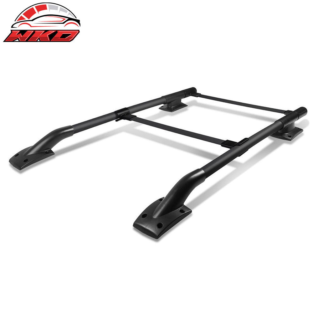 Fits 05-22 Nissan Frontier OE Style Roof Rack Rail Cross Bar Luggage Kit Black