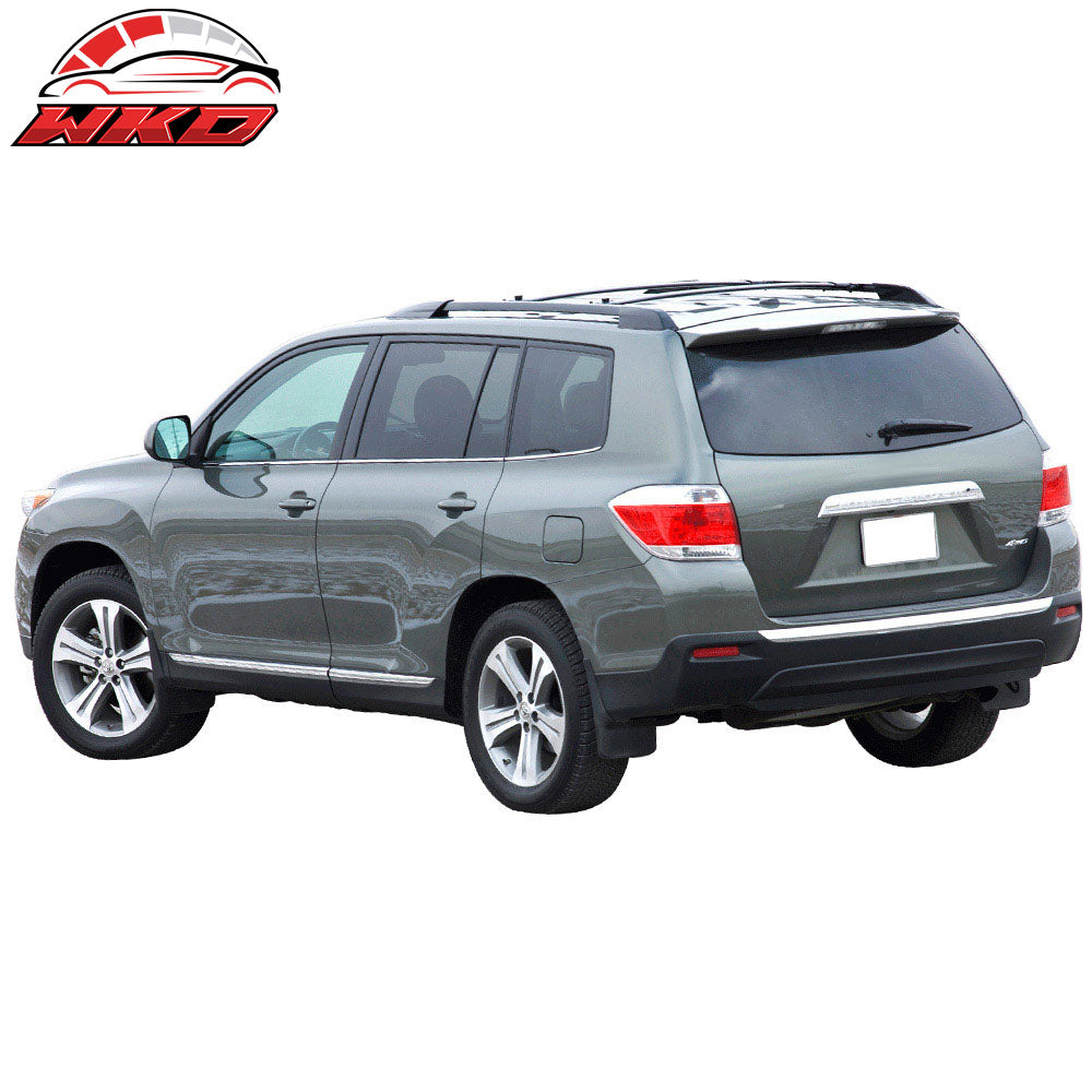 Fits 08-13 Toyota Highlander OE Style 2PCS Roof Rack Side Rail Cross Bar Luggage