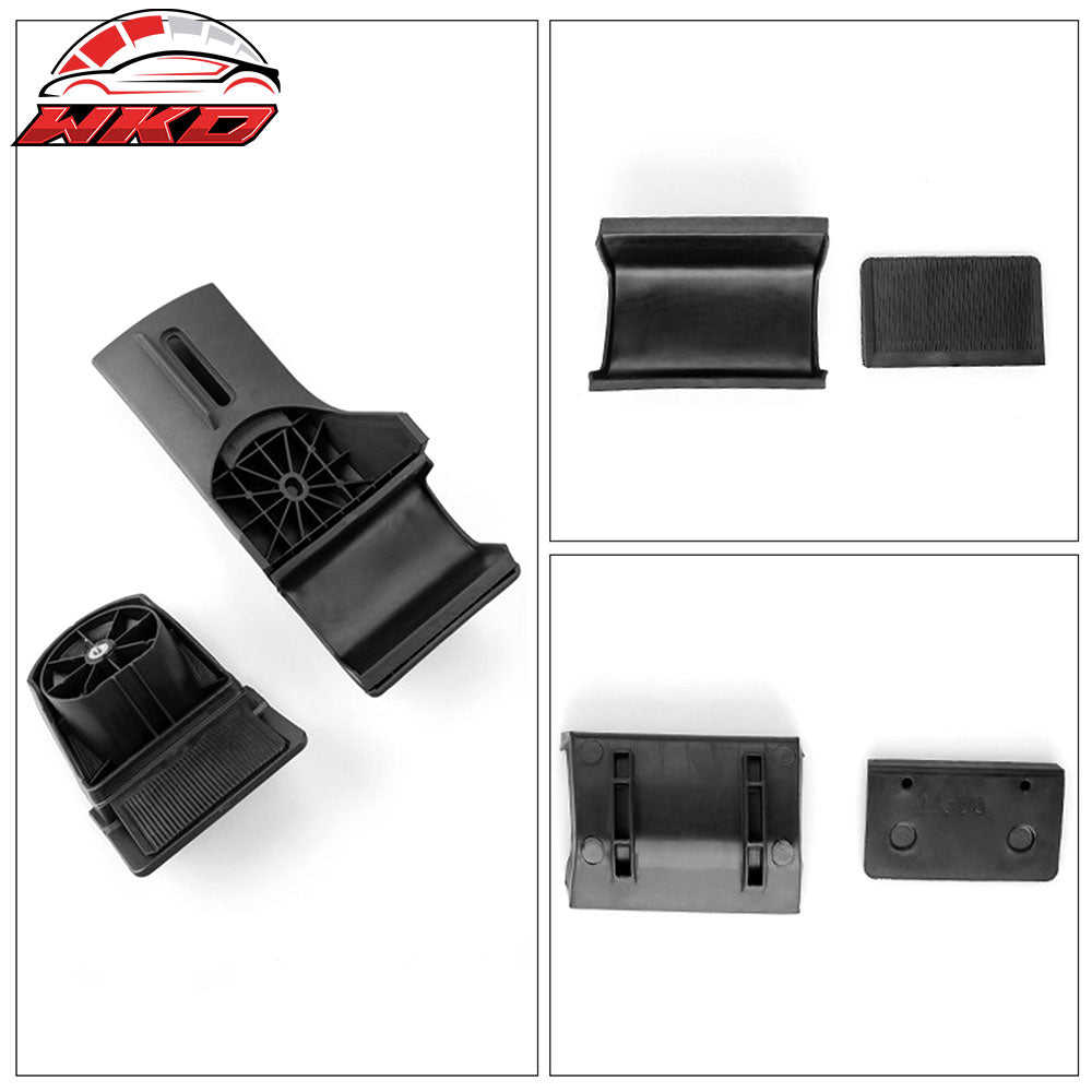Fits 14-23 Jeep Cherokee 4DR Aluminum Roof Rack Rail Luggage Carrier Cross Bars