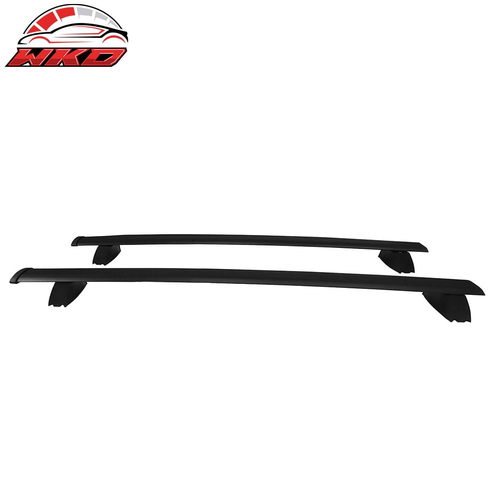 Wholesale 11-22 Grand Cherokee WK Aluminum Roof Rack Rail Luggage Carrier Cross Bars Default Title - Wikond Auto