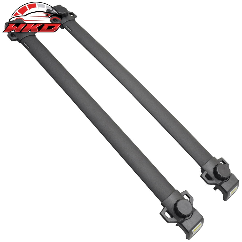 Wholesale 07-17 Jeep Patriot OE Factory Style Roof Rack Cross Bar Black Aluminum Default Title - Wikond Auto
