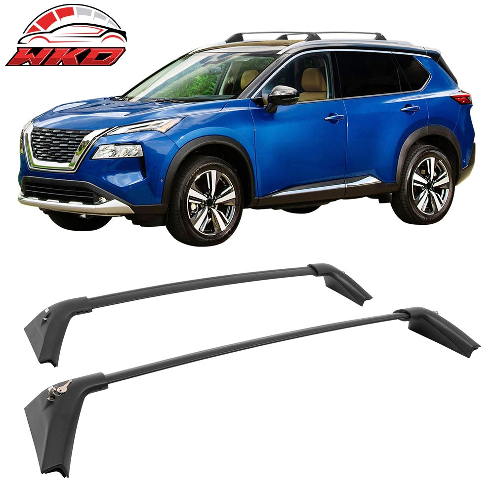 21-26 Nissan?Rogue Aluminum Roof Rack Luggage Carrier Cross Bars w/ Lock | Wholesale