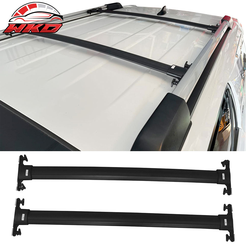 Fits 10-24 Toyota 4Runner Aluminum Top Roof Rack Rail Luggage Carrier Cross Bar