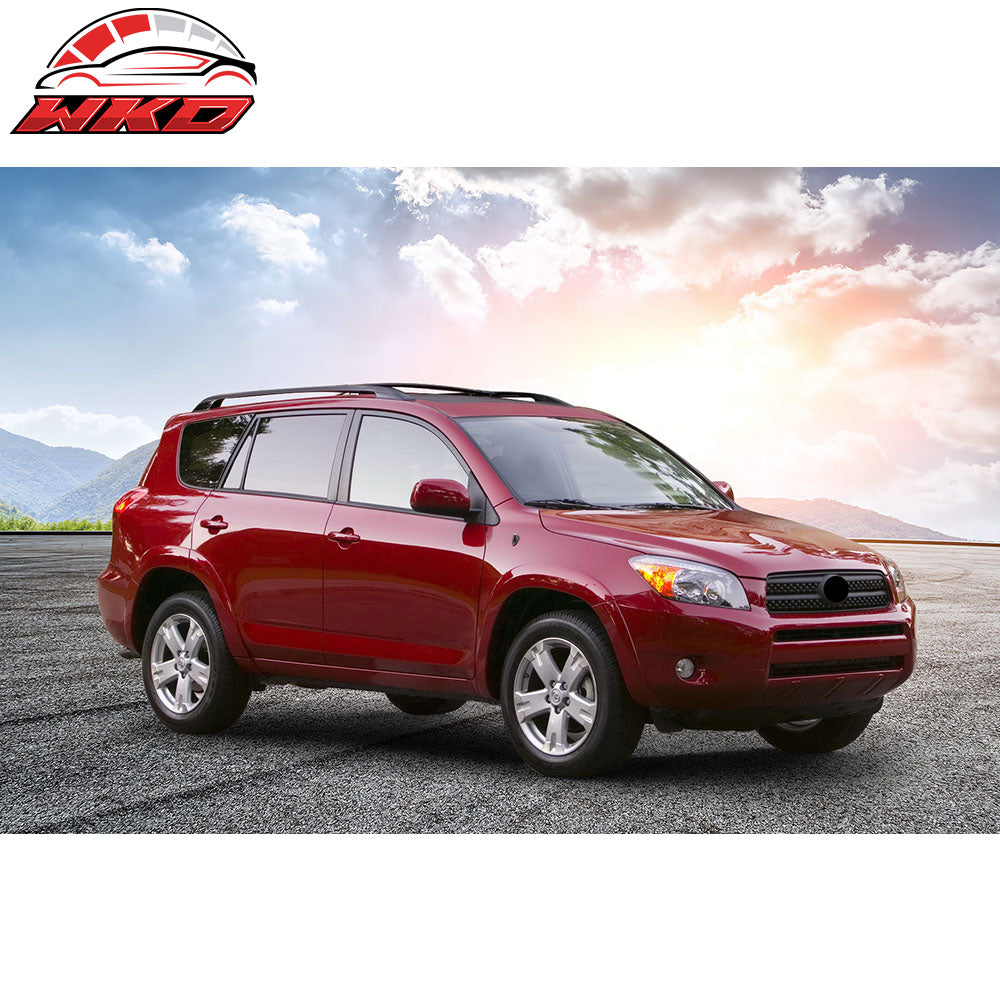 Fits 08-13 Toyota Highlander OE Style Roof Rack Black Aluminum Cross Bar 2PC